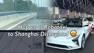 🚕 Shanghai launches L4 self-driving taxi pilot with direct service to Disney resort