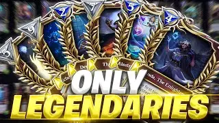 Only LEGENDARY cards on Mythic ! | Gods Unchained Gameplay Aldous
