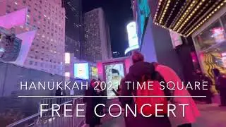 Happy Hanukah || SHINE A LIGHT ||  Time Square ||  New York || November 29 -2021