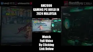 Laoji老吉 RM2899 GAMING PC BUILD IN 2024 MALAYSIA | AMD RYZEN 5 5600 , RTX 4060 | GAME TEST PART 12