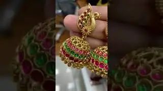💜💜💜Multi Color Peacock Design Jumkkas 💜💜💜