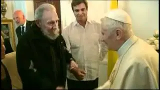 Encuentro de Fidel Castro con Benedicto XVI