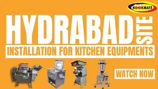 Commercial Kitchen Equipment Setup In Hyderabad | Brush Peeling Machine | Vegetable Cutting Machine 