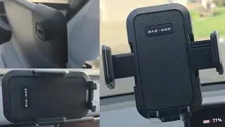 Крепление для телефона Basenor 360&ordm; для Tesla Model 3 Y, клейкое, немагнитное.