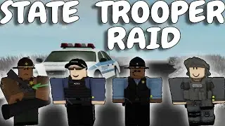 STATE TROOPER SWAT RAID!! Roblox Police Raid Sim