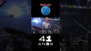 @rockinriocompleta hoje 41 anos, a primeira edi&ccedil;&atilde;o do Rock in Rio foi realizada 11/01/1985