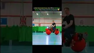Engineer built a mind-blowing omnidirectional bike with ball wheels. Credit: @xrobotsuk On Instagram
