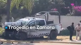 Imprudencia fatal: Patrulla de la Guardia Nacional provoca choque m&uacute;ltiple