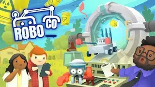 This Early Access Physics Based Factory Robot Building Game is a Sandbox Simulator | RoboCo