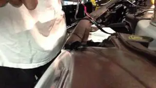 Установка светодиодного логотипа Lexus с подсветкой на любой автомобиль Lexus