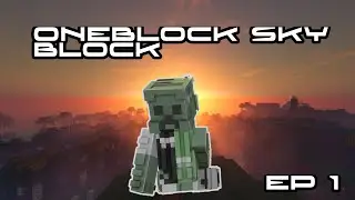 Minecraft Oneblock Skyblock (WELCOME,START !) [Oneblock skyblock ep 1]