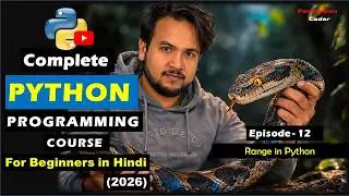 Range in Python | Generate Sequences Easily | Python Tutorial - Episode 12