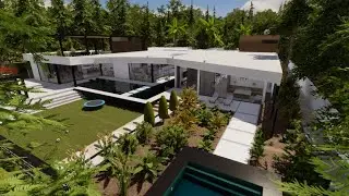 HOUSE FLIPPER 2 - Mansion with a POOL in the LIVING ROOM - Sandbox Mode