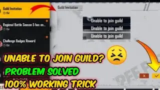 UNABLE TO JOIN THE GUILD PROBLEM | PROBLEM SOLVED | GW ADNAN - Garena Free Fire