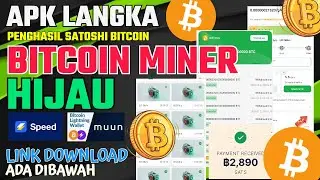 LANGKA!! MINING HIJAU GUACOORR!! APK BITCOIN CLOUD MINER TERBARU 2025 (SPEED WALLET)