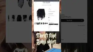 thrift flip: recreating a designer skirt for under $10 #thriftflip