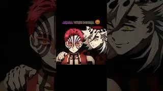 Akaza with Doma 😄 Meanwhile with Kokushibo 💀 | Demon Slayer #demonslayer #anime #edit #kny