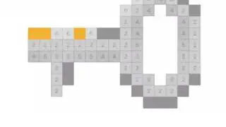 Раскрашиваем ключ 🔑 в Pixel Art