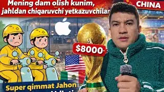 'Yandeks' kuryerlar jonga tegdi Xitoyda Vlog  #yangiliklar #xitoy #vlog #uzbekcha #uzbekistan