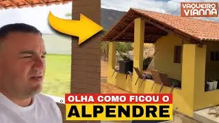 J&Uacute;NIOR VIANNA: MOSTRA COMO FICOU O ALPENDRE DA | FAZENDA VIANNA