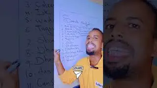Somali iyo English.