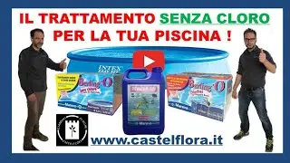 IL VERO TRATTAMENTO SENZA CLORO PER PISCINE FINO a 15 mc