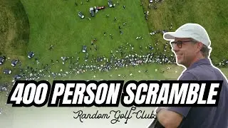 RANDOM GOLF CLUB Scramble Event in Toronto | The Biggest Mad Scramble Ever Played at the 400Some!