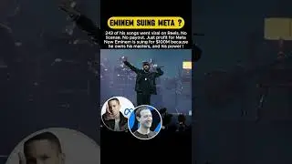 Eminem vs Meta: The $100M Lawsuit ! #shorts #meta #news
