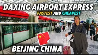 Cheapest way to go City Center from Beijing Daxing International Airport China 🇨🇳 Sim Card details 