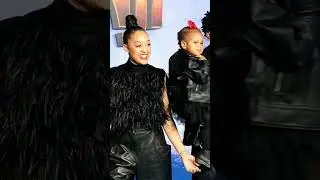 Tia Mowry & Cory Hardrict + kids #fashion #hollywood #jumanji #tiamowry #family