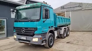 MERCEDES BENZ ACTROS 2644 K 6x4 bordmatic tipper - FIŠ TRUCKS SLOVENIA