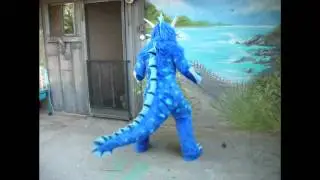 Blue Dragon Costume - Must be 18 or older to order