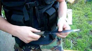 Cold Steel True Flight thowing knife review