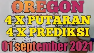 JP MASSAL TOP 4D #OREGON 01 SEPTEMBER 2021