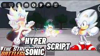 💎 TSB ROBLOX BEST OP HYPER SONIC SCRIPT, TP PLAYER TO SKY,PORTAL RING TOOL, SPEEDBOOST