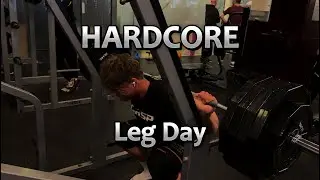 Road to IFBB pro - Leg Day!