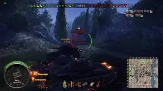 WORLD OF TANKS PS4 ESPA&Ntilde;OL / T54 - 3 vs 8