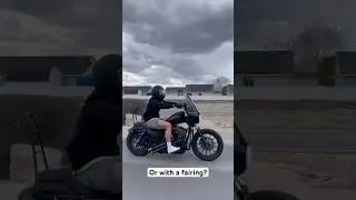 Fairing or no fairing? Harley Davidson Sportster