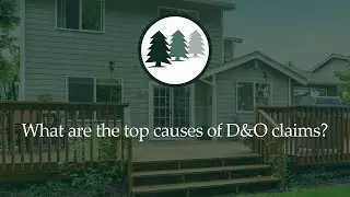 What are the top causes of D&O claims for Homeowners Associations (HOAs)?