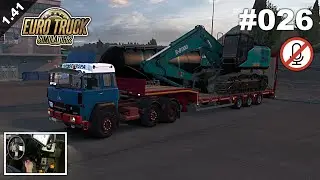 ETS2 | 026 | Mit dem Oldtimer durch Italien| Raupenbagger nach Pescara | Magirus Deutz 340