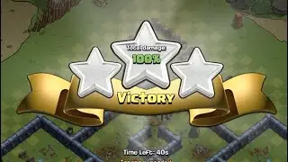 How to 3 star the goblin queen challenge in less than 3 minutes! #clashofclans #goblinqueen