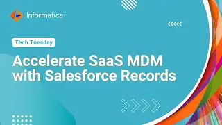 Accelerate SaaS MDM with Salesforce Records