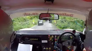 John Dalton and Gwynfor Jones in the Darian GTR Irish rally 3