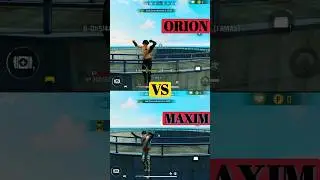 MAXIM VS ORION FALL DAMAGE TEST |#freefire #trending #totalgaming #viral #shorts