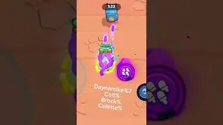 How many damage does Daynamike colt Brock and Colette to the safe