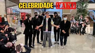 CELEBRIDADE FAKE: VIREI FAMOSO E LEVEI SEGURANÇAS PARA O SHOPPING!
