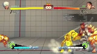 Elena USF4 3S Combo