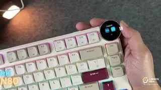 Royal Kludge N80 10500 BDT/ 95$ Low-Profile Tri-Mode RGB Mechanical Keyboard