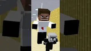 The dramatic chase of Skibidi Toilet and Cameraman #minecraft #skibiditoilet