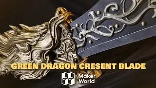 Green Dragon Cresent Blade